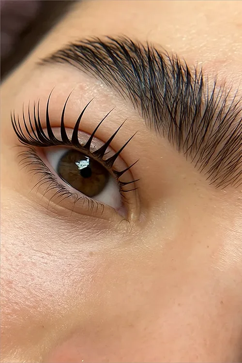 Teinture Hybride, Teinture des Cils, Teinture des sourcils, brow tint, lash tint, hybrid tint, lashes in style